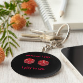 私は遊何でもキーチ遊ェインを獲得する キーホルダー (側面)