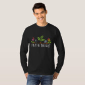 私は遊土園芸植物のTeeの動揺して中 Tシャツ (正面フル)
