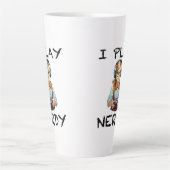 私は遊女の子 カフェラテマグ (正面)