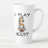 私は遊女の子 カフェラテマグ (右)