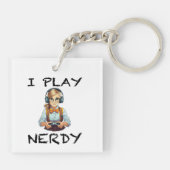 私は遊女の子 キーホルダー (裏面)