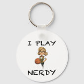 私は遊神経質 キーホルダー (正面)