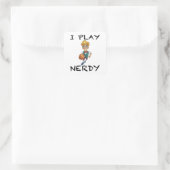 私は遊神経質 スクエアシール (バッグ)