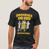 私は遊Foosballのテー実在ブルで2を回さない Tシャツ (正面)