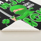 私は運が必要ない忍者であるセント・パトリックの日 シェルパブランケット (3/4)