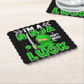 私は運が必要ない忍者であるセント・パトリックの日 ペーパーコースター (アングル)