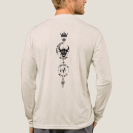 私は運を信じるのではなく自分を信じる トライブレンドTシャツ