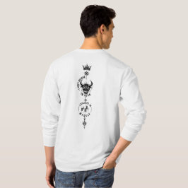 私は運を信じるのではなく自分を信じる Tシャツ