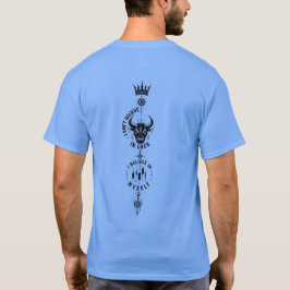私は運を信じるのではなく自分を信じる Tシャツ