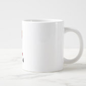 私は運動に出ている ジャンボコーヒーマグカップ (右)