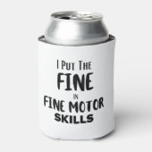 私は運動技能素晴らしに素晴らし入れる 缶クーラー (缶正面)