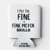 私は運動技能素晴らしに素晴らし入れる 缶クーラー (裏面)