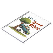 「私は運転が上手だ」 ノートブック (左側)