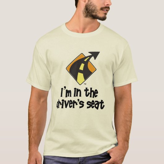 私は運転席にあります Tシャツ (正面)