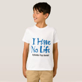 私は過しません生命(野球)を Tシャツ (正面フル)