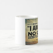 私は道であり、真実であり、人生である コーヒーマグカップ (中央)