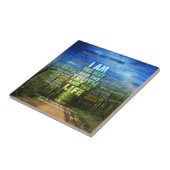 私は道であり、真実であり、人生である – John 14: タイル (側面)