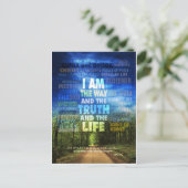 私は道であり、真実であり、人生である – John 14: ポストカード (スタンド正面)