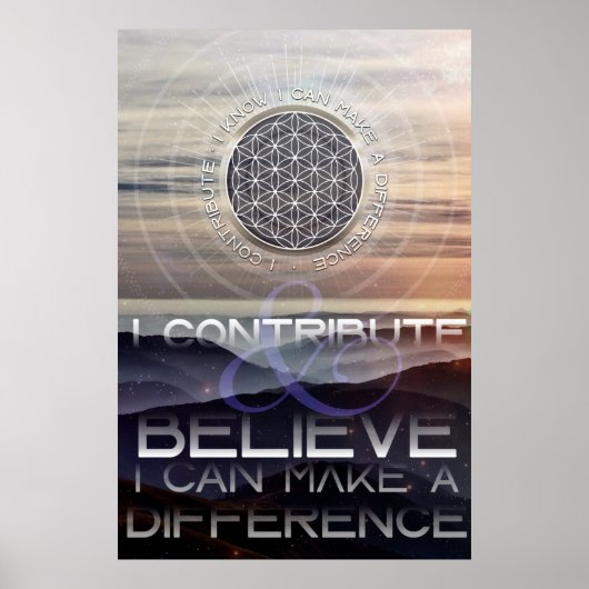 私は違いを作る – 肯定表現 ポスター (正面)