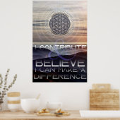 私は違いを作る – 肯定表現 ポスター (キッチン)