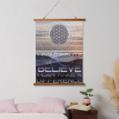 私は違いを作る – 肯定表現 吊り下げ型タペストリー (寝室)