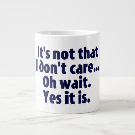 私は違う気に。ああ待って。Yesだ。 ジャンボコーヒーマグカップ