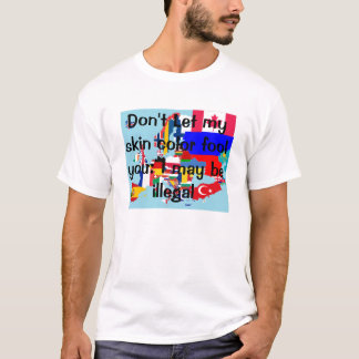 私は違法Tかもしれない Tシャツ