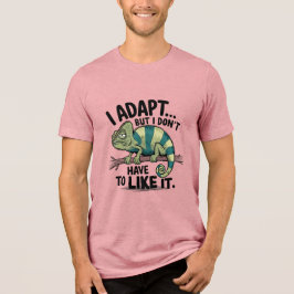 私は適応する、が、気に入らないことは認める トライブレンドTシャツ