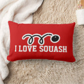 私は選手や愛好家のためのスカッシュ枕が大好き ランバークッション (ブランケット)