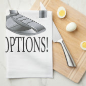 私は選択を有します キッチンタオル (四つ折り)