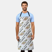 私は遺伝学者エルゴ遺伝子は私のミームDNAである エプロン (着用した状態)