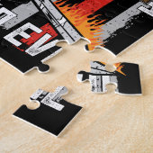 私は邪悪な消防士のクルセーダーを恐れていません ジグソーパズル (側面)