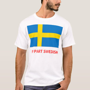 私は部分のスウェーデンのTシャツまたはスエットシャツです Tシャツ