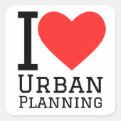 私は都市計画が大好きだ スクエアシール (正面)