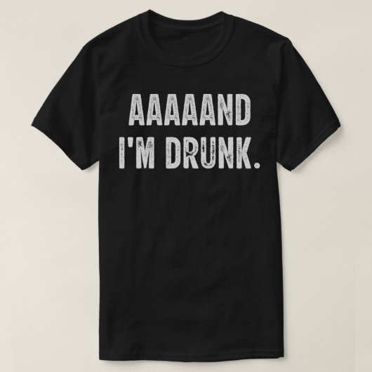 私は酒が大好飲き Tシャツ (デザイン正面)