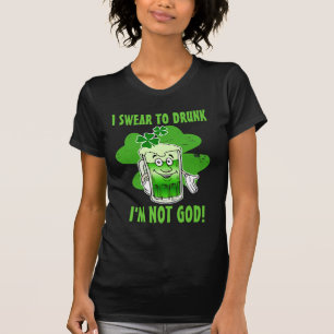 私は酔ったに私ではないです神誓います!! Tシャツ