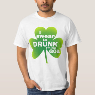 私は酔ったに誓います! Tシャツ