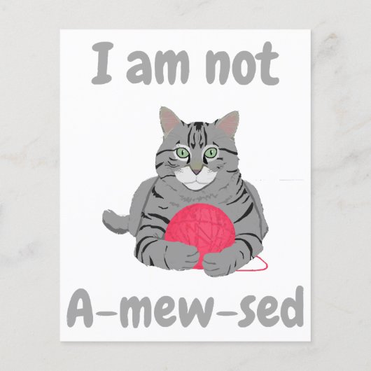 私は酔っていない。猫おもしろいチョンティー (裏面)