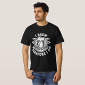 私は醸造する故に我在り Tシャツ (正面フル)