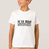私は重力に恵まれない Tシャツ (正面)