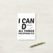 私は野球は何でもできる ポストイット (デスク上)