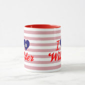 私は野生を、ケンタッキー愛します マグカップ (中央)