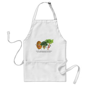 私は野菜を憎みます:) スタンダードエプロン