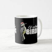 私は野鳥観察 コーヒーマグカップ (正面右)