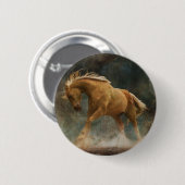 私は金です 缶バッジ (正面&裏面)