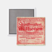 私は金もしで作られているように見える？ マグネット (正面/裏面)