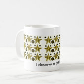 私は金ゴールドの星に値します! マグ (正面左)