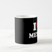 私は金属が大好き コーヒーマグカップ (中央)