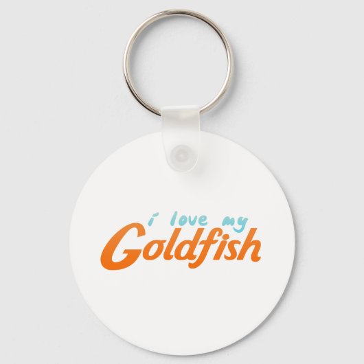 私は金魚が大好きだった キーホルダー (正面)