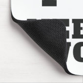 私は針仕事が大好き マウスパッド (コーナー)